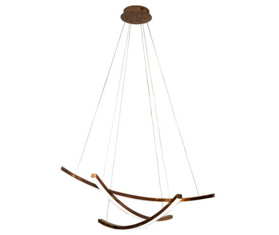 Lampa wisząca Ariel P0312 MAXlight miedziana nowoczesna