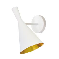 Kinkiet FOGGI LDW 7712-A (WT) Lumina Deco loft biało-złoty