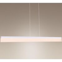 Lampa wisząca Rapid P0154 Maxlight  Biała z metalu i akrylu