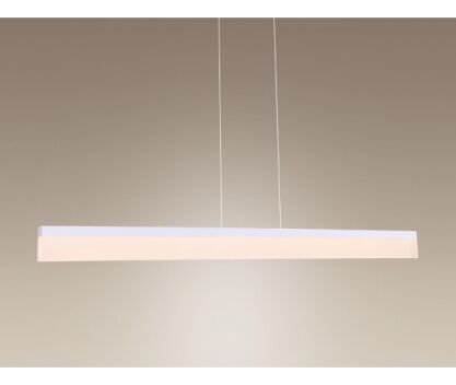 Lampa wisząca Rapid P0154 Maxlight  Biała z metalu i akrylu
