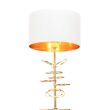 Lampa stołowa  MILARI LDT 5530 (WT-GD) Lumina Deco biało-złota - 2