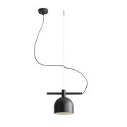 Lampa wisząca BERYL 1 BLACK czarna ALDEX 976G1 