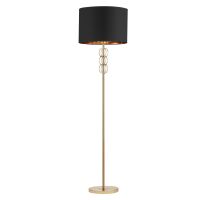 Lampa podłogowa AZZARIA LDF 5523 (MD+WT) Lumina Deco Mosiądz dekoracyjna 156 cm
