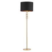 Lampa podłogowa AZZARIA LDF 5523 (MD+WT) Lumina Deco Mosiądz dekoracyjna 156 cm