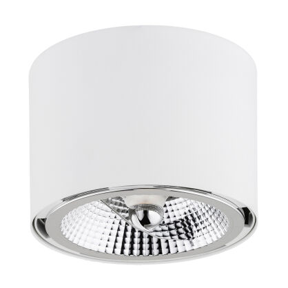 Lampa sufitowa CLEVLAND 4692 Argon biała tuba 