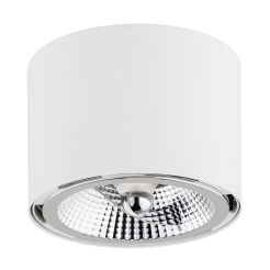 Lampa sufitowa CLEVLAND 4692 Argon biała tuba 