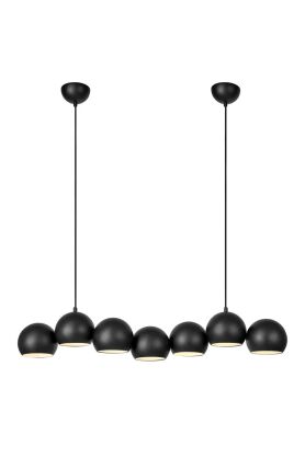 Lampa wisząca Cupolo 1L 7xE14 108860 Markslojd czarna 7xØ15cm linia