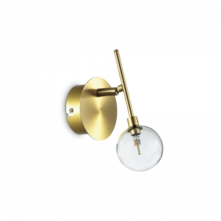 Kinkiet Maracas AP1 200330 KLASYCZNY IP20 G4 Ideal Lux OPRAWA W STYLU KLASYCZNYM mosiądzowa oprawa ścienna