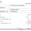 LAMPA NATYNKOWA Eloy 2 aluminium/czarny AZzardo GM4204 AL/BK  AZ1355  prostokąt natynkowy techniczny podwójny - 2