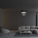 Lampa wisząca ALMERIA BLACK/CHROME MILAGRO MLP6432  - 2