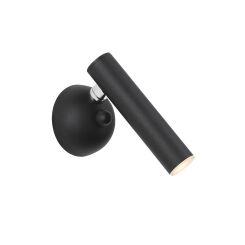 KINKIET ZUMA LINE LOYA WALL W0461-01A-STP7 lampa ścienna regulowana czarny mat