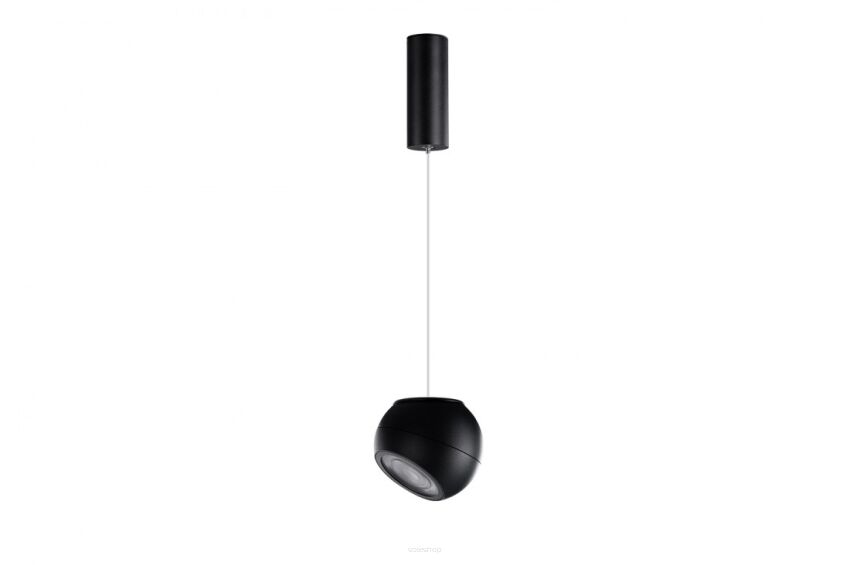 Lampa wisząca SKYE PENDANT AZ4521 AZZARDO CZARNA KULA LED 12W