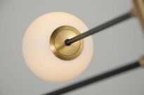 Lampa wisząca OVIEDO 8 AZ4423 Azzardo metal szkło czarno-złota G9 - 4
