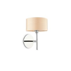 Kinkiet Woody AP1 087665 NOWOCZESNY IP20 E27 METAL  Ideal Lux OKRĄGŁA OPRAWA 