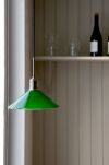 Lampa wisząca Vela 1L E27 108868 Markslojd antyczny mosiądz/zielona Ø25cm - 3