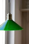 Lampa wisząca Vela 1L E27 108868 Markslojd antyczny mosiądz/zielona Ø25cm - 4