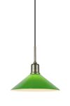 Lampa wisząca Vela 1L E27 108868 Markslojd antyczny mosiądz/zielona Ø25cm - 2