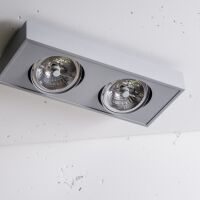 Oprawa natynkowa Lava X2 NT 50W Labra  3.0402 techniczna podwójna QR111 różne kolory