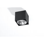 Plafon BLAKE  LAMPA TECHNICZNA NATYNKOWA  czarnA KOSTKA  NOWOCZESNA SL.0700 SOLLUX - 2