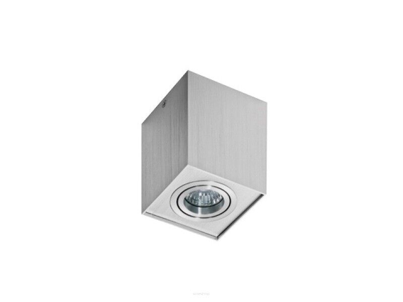 Plafon Eloy aluminium AZzardo GM4106 AL AZ0991 prostokąt natynkowy techniczny
