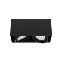 Oprawy natynkowe CARDI II NERO ORLICKI DESIGN nowoczesna Metal / Czarny Mat