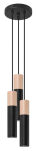 Lampa wisząca PABLO 3P SL.1014 SOLLUX LIGHTING stal drewno - 4