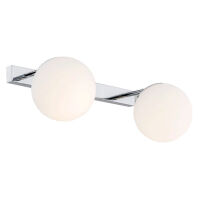 Kinkiet SATELITE 840 Argon Podwójny E27 biały / chrom 