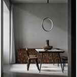 Lampa wisząca MASSIMA 40 BK czarna Azzardo AZ5253 - 2
