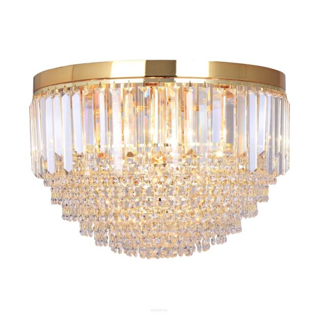 FC19003/7 CHARLOTTE LAMPA SUFITOWA ZŁOTA/GOLD ZUMALINE