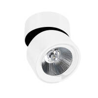 Lamp sufitowa natynkowa plafon  walec biały Scorpio  Azzardo LC1295-M-WH AZ1618 ruchoma główka