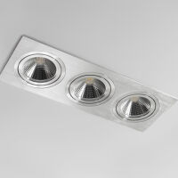 OPRAWA WPUSZCZANA POTRÓJNA 3x111  AR111 , ES111 ALUMINIOWA 