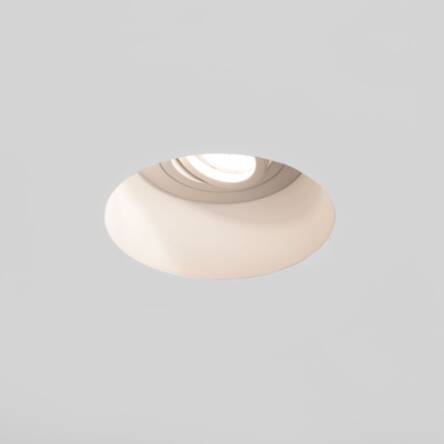 Lampa wpuszczana Blanco Adjustable Round- Astro 7343 1253005 okrągła biała gipsowa ruchomy pierścień 