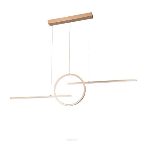 Lampa wisząca LAUREN A Azzardo złota AZ5258