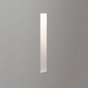 Lampa ścienna schodowa wpuszczana borgo trimless 200- Astro 7626 biała prostokąt LED