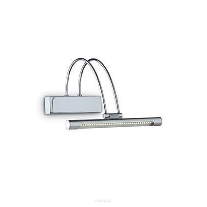 Kinkiet Bow AP36 CROMO Ideal Lux 005386  nad lustro IP44 ramię w kolorze chromu włącznik/wyłącznik na obudowie