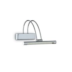 Kinkiet Bow AP36 CROMO Ideal Lux 005386  nad lustro IP44 ramię w kolorze chromu włącznik/wyłącznik na obudowie