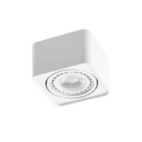 Oprawa natynkowa PAOLA 1 230V Azzardo AZ4128 biała geometryczna 