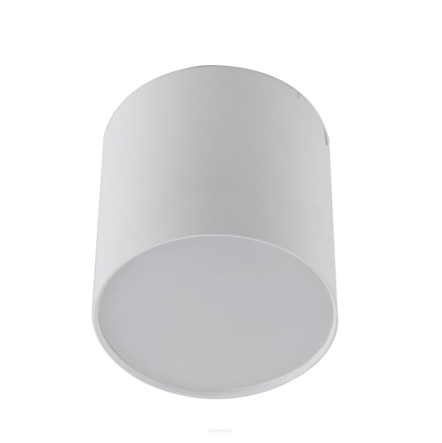 Lampa natynkowa okrągła biała nowoczesna  Mateo M AZzardo LC1465-FW AZ1456