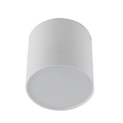 Lampa natynkowa okrągła biała nowoczesna  Mateo M AZzardo LC1465-FW AZ1456