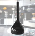 Lampa wisząca Soul 1 Black AZzardo AZ0273  klosz ze szkła w kolorze czarnym - 2