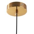 Lampa wisząca FREDICA LDP 6030-150 (MD) Lumina Deco Klasyczna kula mosiądz - 2