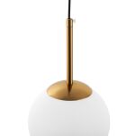 Lampa wisząca FREDICA LDP 6030-150 (MD) Lumina Deco Klasyczna kula mosiądz - 3