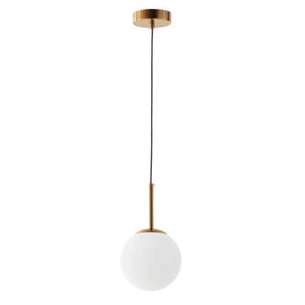 Lampa wisząca FREDICA LDP 6030-150 (MD) Lumina Deco Klasyczna kula mosiądz