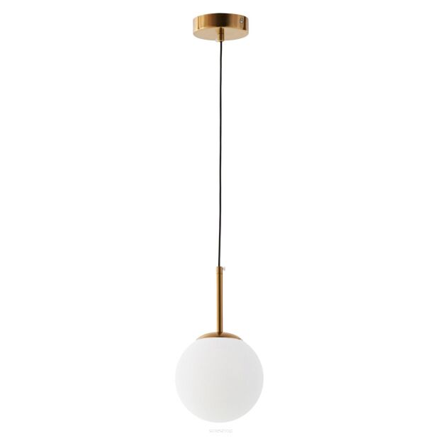 Lampa wisząca FREDICA LDP 6030-150 (MD) Lumina Deco Klasyczna kula mosiądz