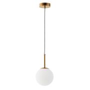Lampa wisząca FREDICA LDP 6030-150 (MD) Lumina Deco Klasyczna kula mosiądz
