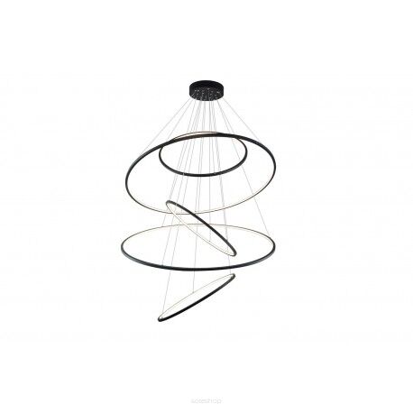 Lampa wisząca Wheel XXL złota Azzardo AZ3138