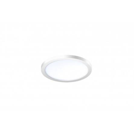 Plafon lampa wpuszczana Slim SLIM 15 ROUND Az2839 AZzardo biały oprawa w nowoczesnym stylu barwa światła do wyboru ciepła lub neutralna idealna do łazienki