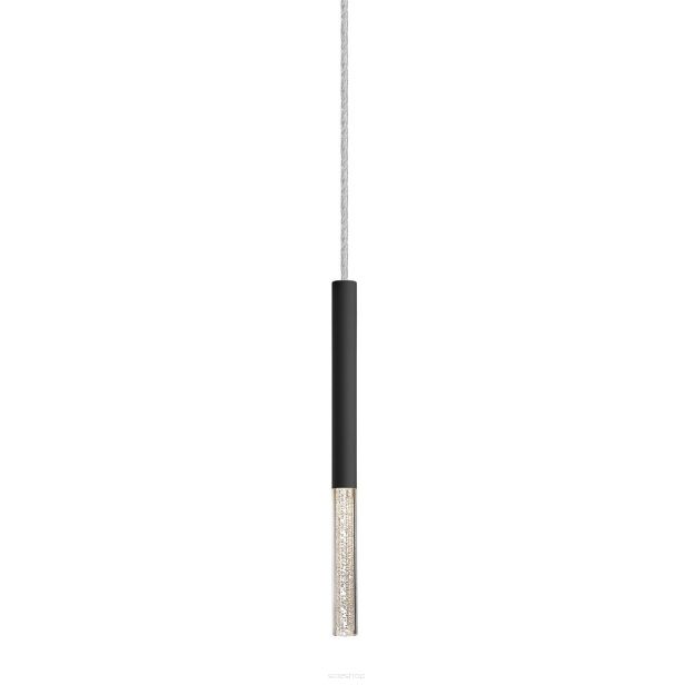 Lampa wisząca ZUMA LINE ONE PENDANT P0461-01E-P7P7 metalowa rurka czarna