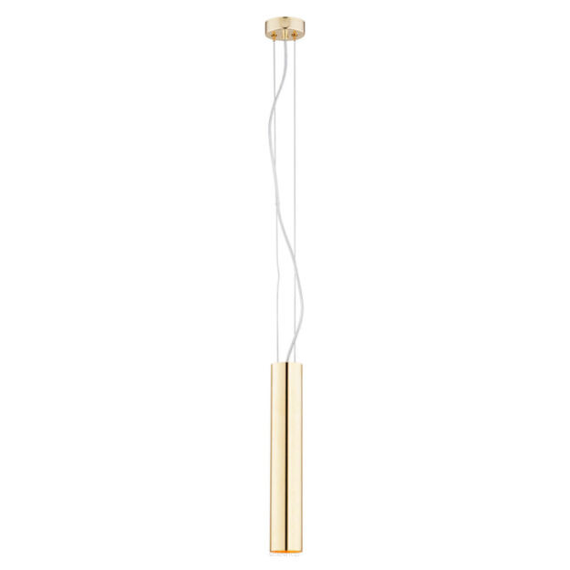 Lampa wisząca GOMERA 4057 Argon Tuba w kolorze mosiądzu 