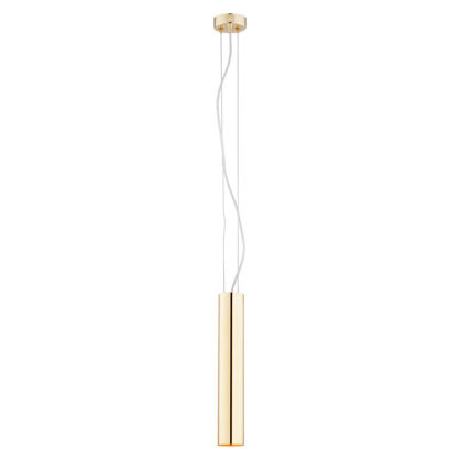 Lampa wisząca GOMERA 4057 Argon Tuba w kolorze mosiądzu 